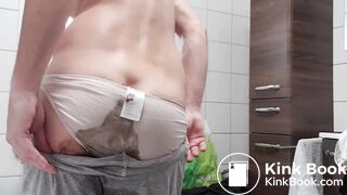 gay shit smear and cum