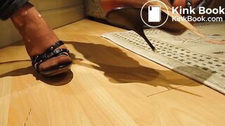 sexy milf in pantyhose play rough