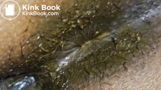 Sleep gf dirty butthole spread for cleaning