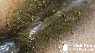 Sleep gf dirty butthole spread for cleaning