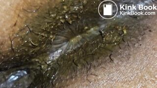 Sleep gf dirty butthole spread for cleaning