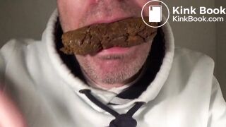 guy with turd in his mouth HD