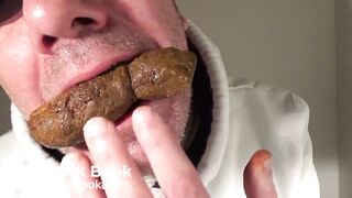 guy with turd in his mouth HD