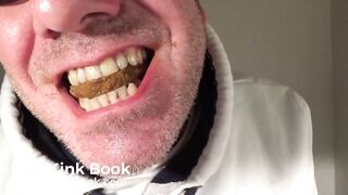 guy with turd in his mouth HD