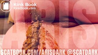 Shitting on the couch @scatdark