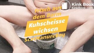 Kuhscheisse Wichsen und einen Fontäne Sperma