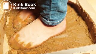 disgusting asian in sexy pantyhose shit 4