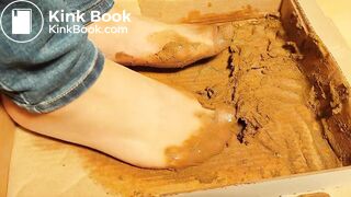 disgusting asian in sexy pantyhose shit 4