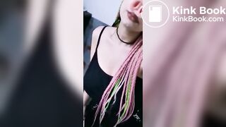 Pig whore running amok in public