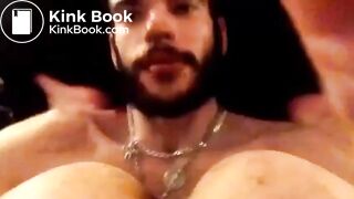 toilet pig eats and drinks