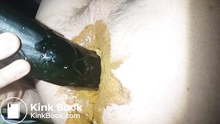 Hot dirty anal dildo