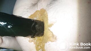 Hot dirty anal dildo