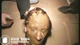 Scat teen gets mouth full