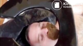 shit feed and face fuck