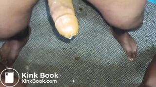 Scat Dirty Ebony Deep Raw Anal Pounding