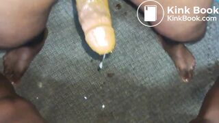 Scat Dirty Ebony Deep Raw Anal Pounding