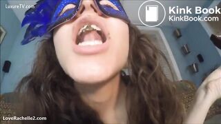 mistress plays with feces
