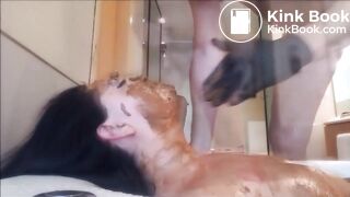 Eating shit and drinking piss