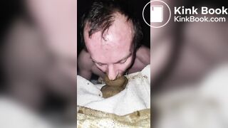 Hundescheiße naschen