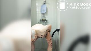 enema slave Gerard undergoes an enema treatment