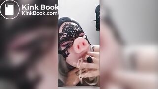 Pig whore running amok in public