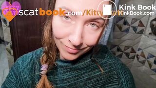 Huge bloated gassy ashram log