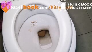 Huge bloated gassy ashram log