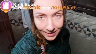 Huge bloated gassy ashram log