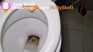 Huge bloated gassy ashram log