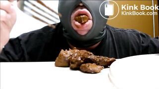 swallowing shit with a fork