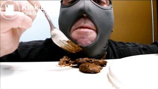 swallowing shit with a fork