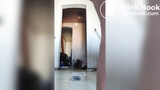 Small shit on the floor