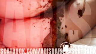 Shit on bed @scatdark