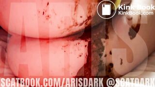 Shit on bed @scatdark