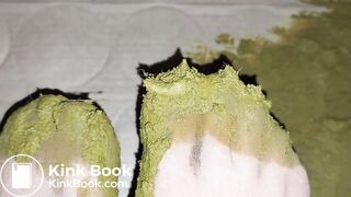 sexy chinese feet full of scat in pantyhose 2