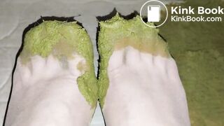 sexy chinese feet full of scat in pantyhose 2