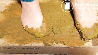 very sticky glue of scat pantyhose small asian 3