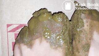 very sticky glue of scat pantyhose small asian 3