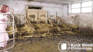 Ankle deep in cowshit