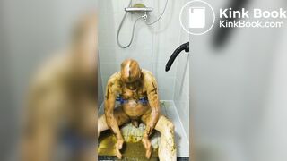 satan scat slave takes a scat session treatment