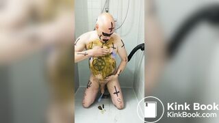 satan scat slave takes a scat session treatment