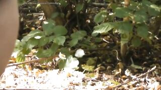RUSSIAN GIRL DIRTY GAMES IN THE WOODS