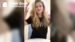 teen serves dinner