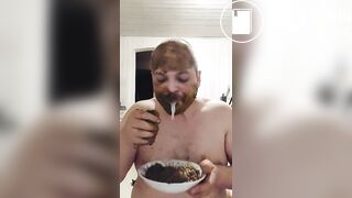 Shit smearing all over me