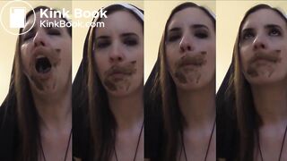 The bottom of the food chain Eat own shit