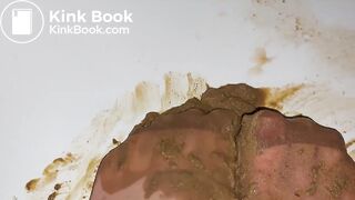 disgusting asian in sexy pantyhose shit 2