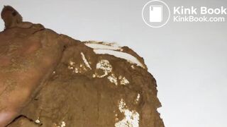 disgusting asian in sexy pantyhose shit 2