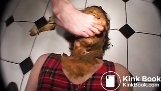 Scat_Face 14 | Tasty scat for stupid bitch