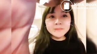 Scat, piss and cum, she eats the lot.