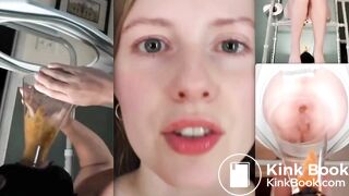 Human Toilet - Cute Girl Diarrhea Swallow